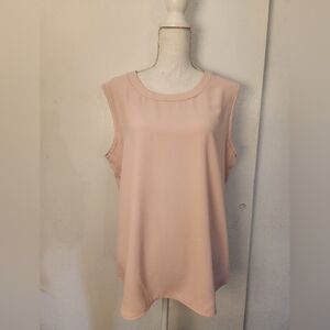 Anne Klein light pink tank top